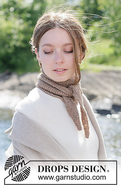 Ravelry: 270-8 Willow Fluff Shawl pattern by DROPS design