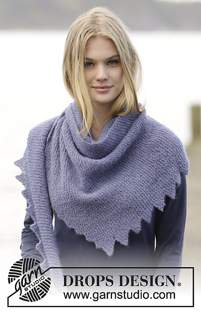 165-37 Purple Dragon Shawl