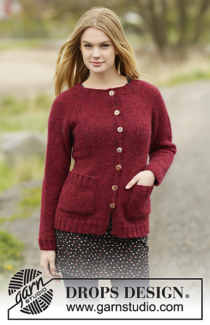 164-21 Winter Wine Cardigan