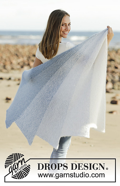 Ravelry: 177-8 Blue Rainbow pattern by DROPS design