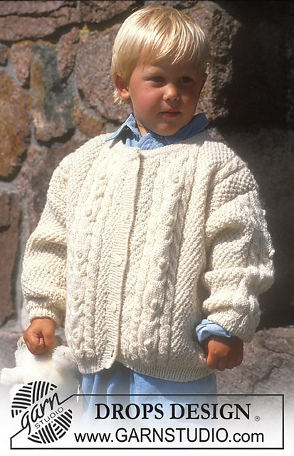 s4-4 Cardigan with cables.