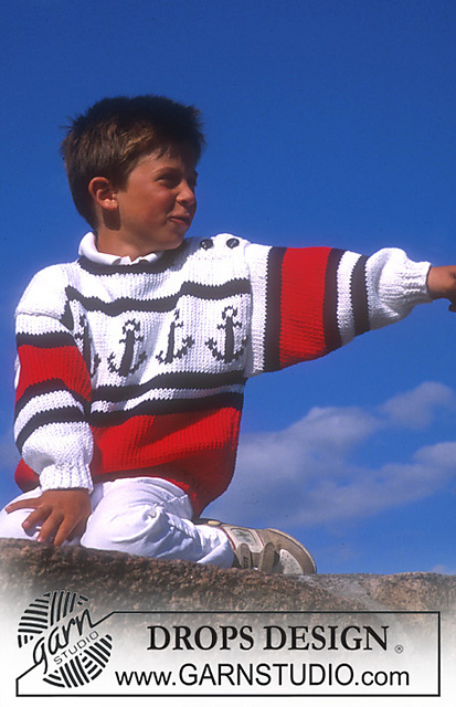 s2-8 Jumper with anchor pattern