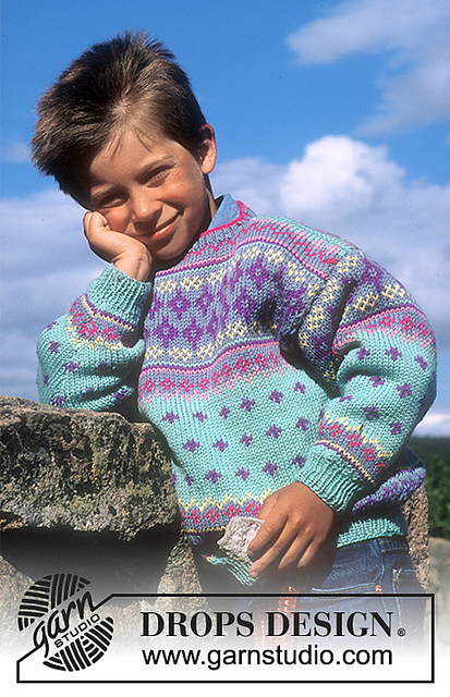s2-2 Jumper with pattern