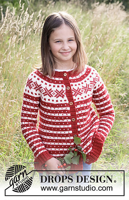 s34-31  Candy Cane Lane Kids Jacket