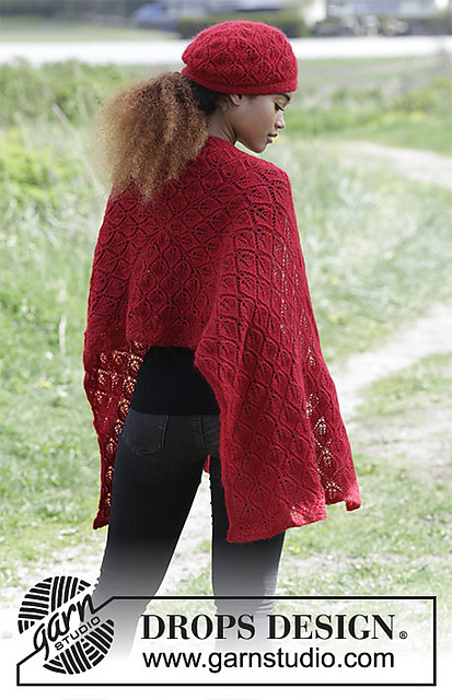 183-7 a Hot Coal Scarf