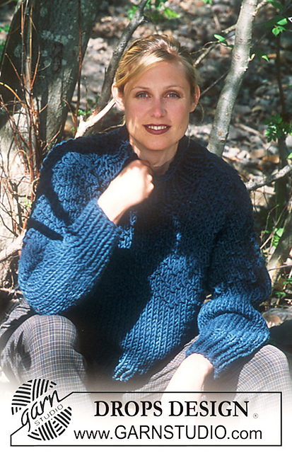 72-3 Sweater with zigzag-texture