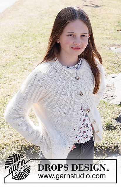 40-8 Forest Vines Kids Cardigan