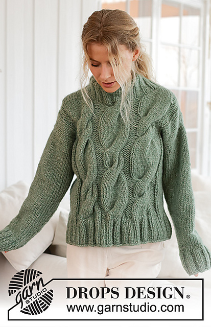 Ravelry: 226-62 Scent of Sage pattern by DROPS design