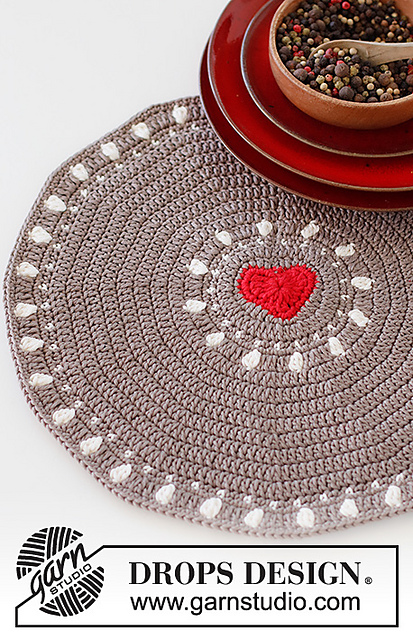 0-1549 Bright Heart Placemat