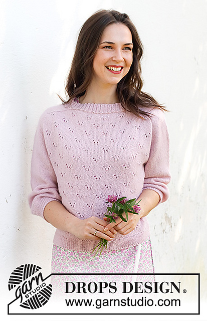232-25 Pink Peony Sweater