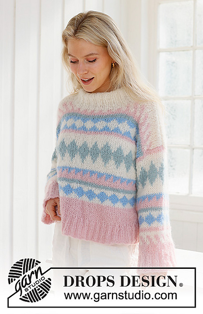 231-60 Berries and Cream Sweater