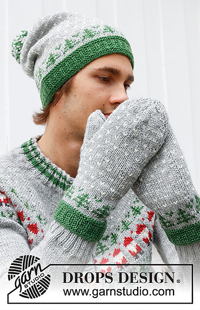 233-15 Christmas Time Mittens
