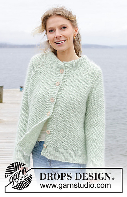 243-4 Green Whisper Cardigan