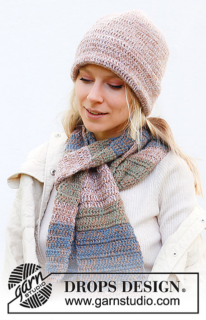 Ravelry: 242-39 a Cottage Garden Set, Hat pattern by DROPS design