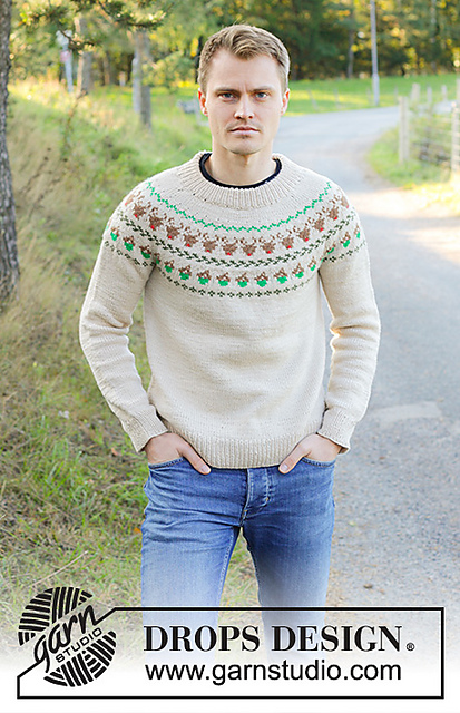 246-42 Reindeer Dance Sweater