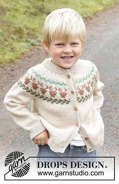 47-17  Reindeer Dance Cardigan