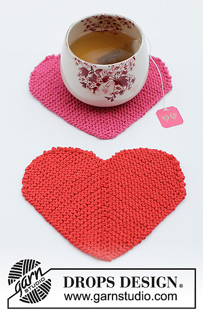 0-1622 Heart Coasters