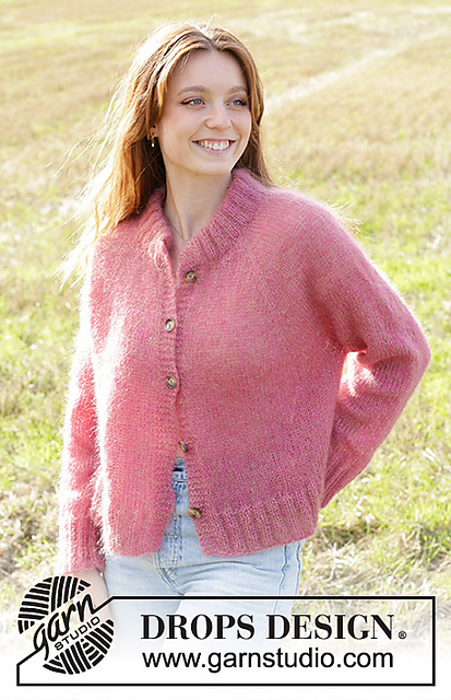 250-34 Strawberry Haze Cardigan