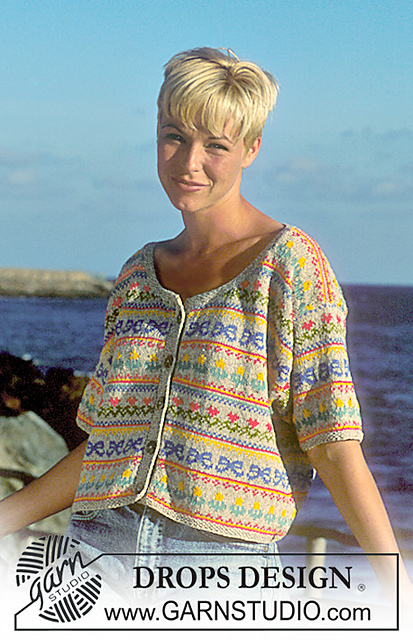 41-12 cardigan with borders