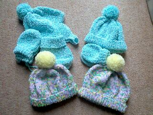 Hats, Booties, Mittens, Helmet