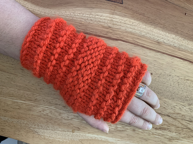 Quick Knit Fingerless Gloves