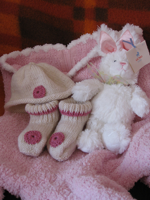 Alpaca Cardigan, Hat & Bootees