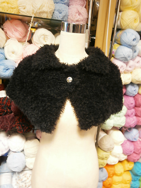 Fluffy Winter Cape