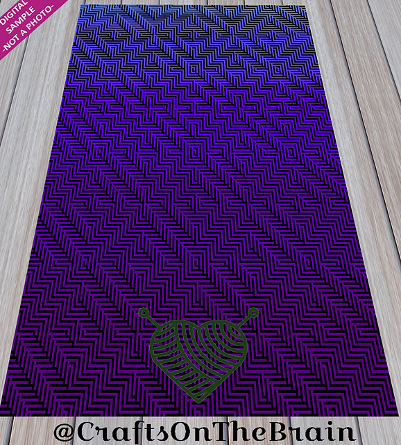 Mosaic Diamond Blanket