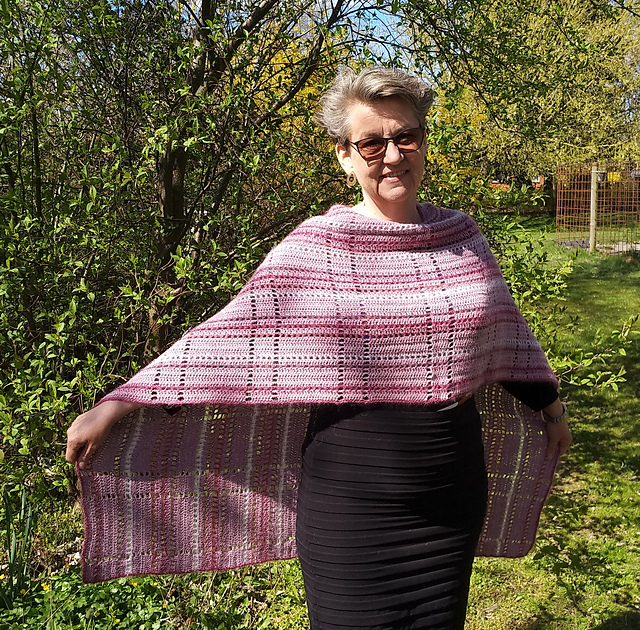 MacLis poncho sjal