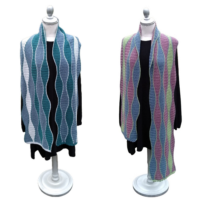 Waves Exquisite Scarf