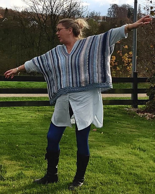 Go Vest poncho DK