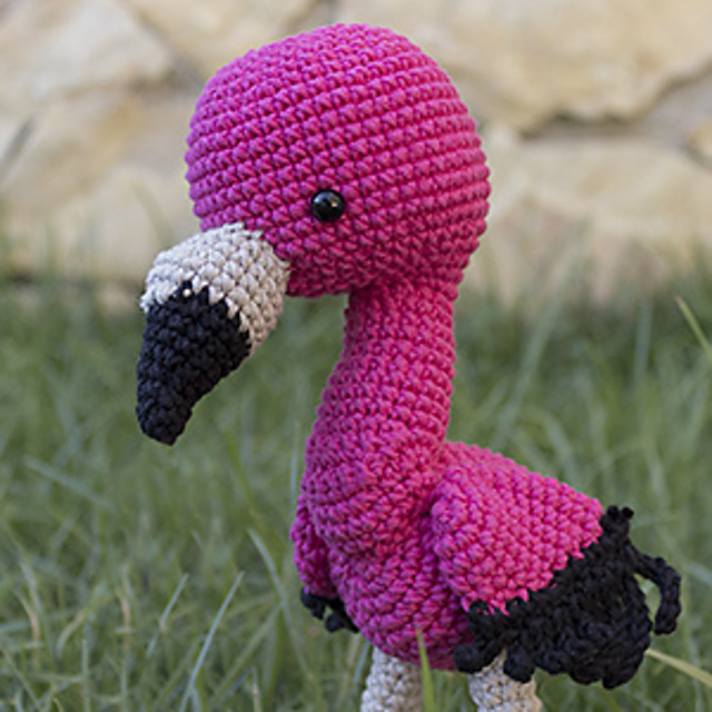 Amigurumi Flamingo