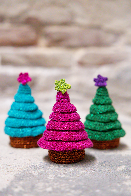 Mini Christmas trees