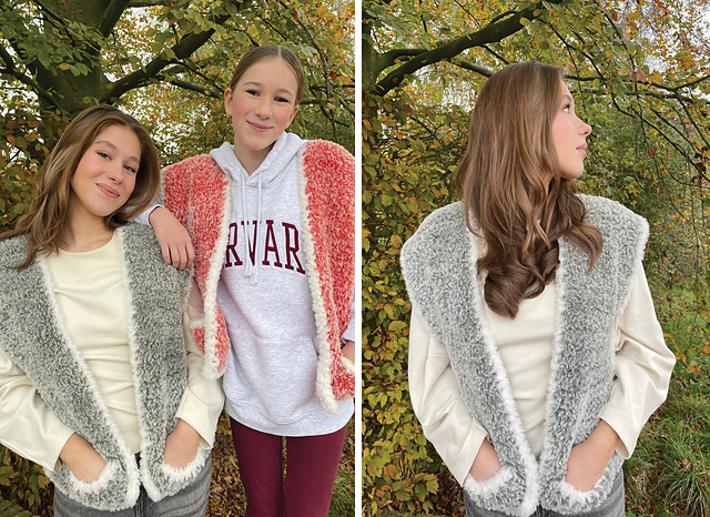 Furry Winter Vest