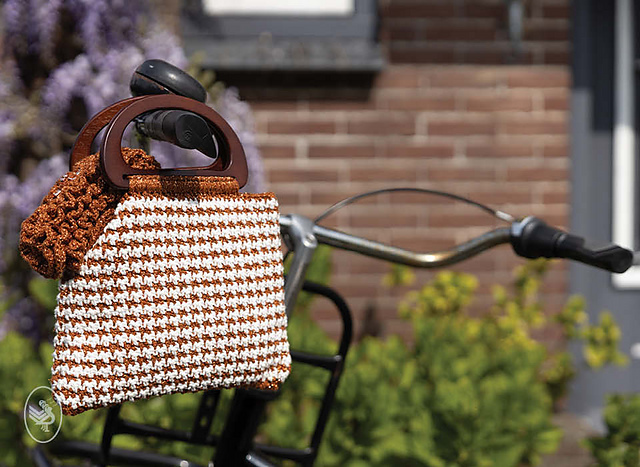 Pied de poule purse and wallet