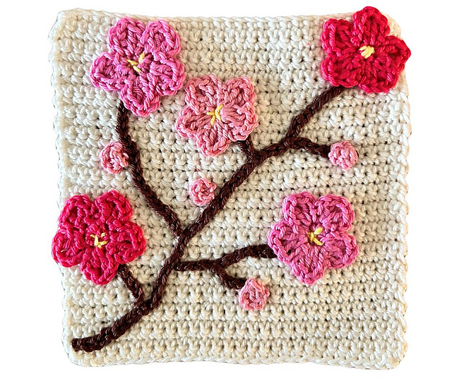 flower granny square