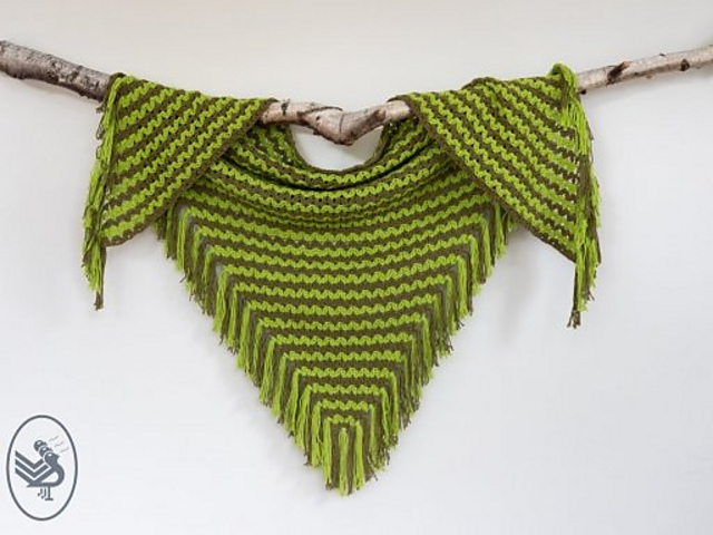 Cluster V Shawl