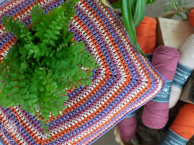 Textured Retro Pillow