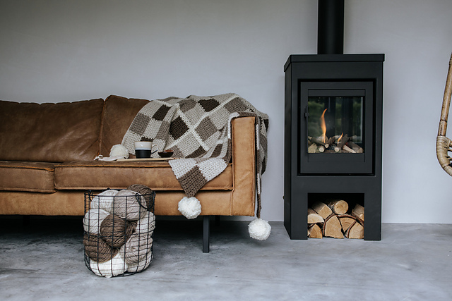 Chunky Checkered Blanket