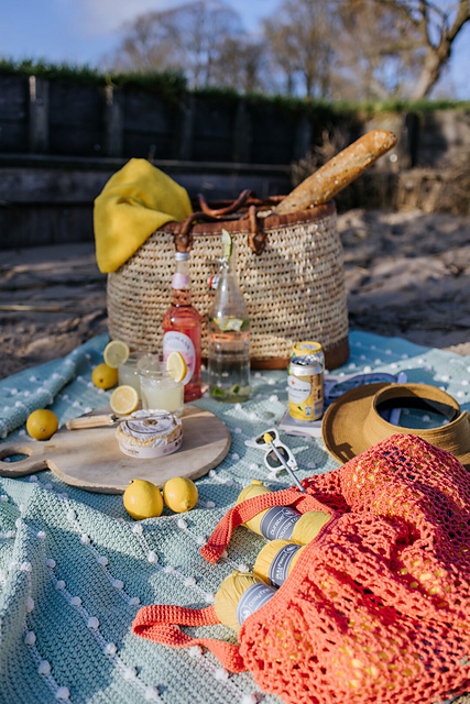 Connected Dots Picnic Blanket