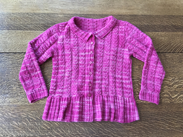 Peplum Cardigan