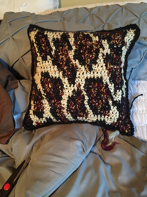 #39 Leopard Skin Pillow