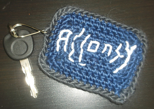 Allons-y Key Chain