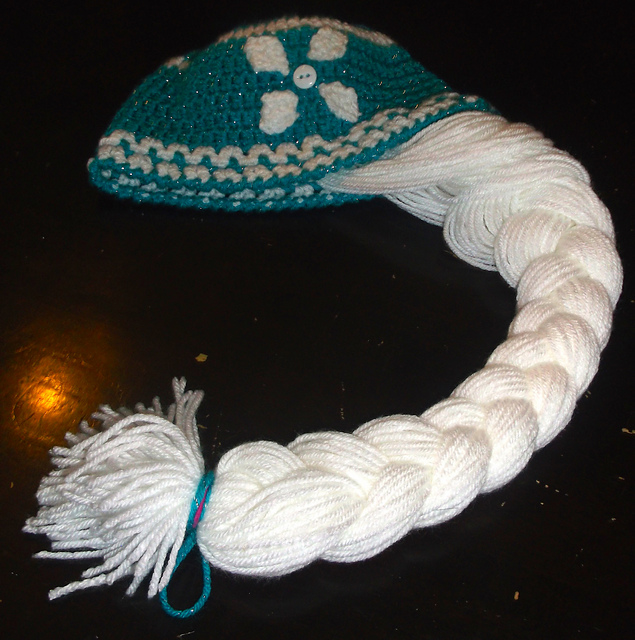 Make Any Hat A Snow Queen Hat