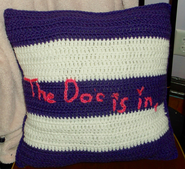 The Doc Is In Pillow