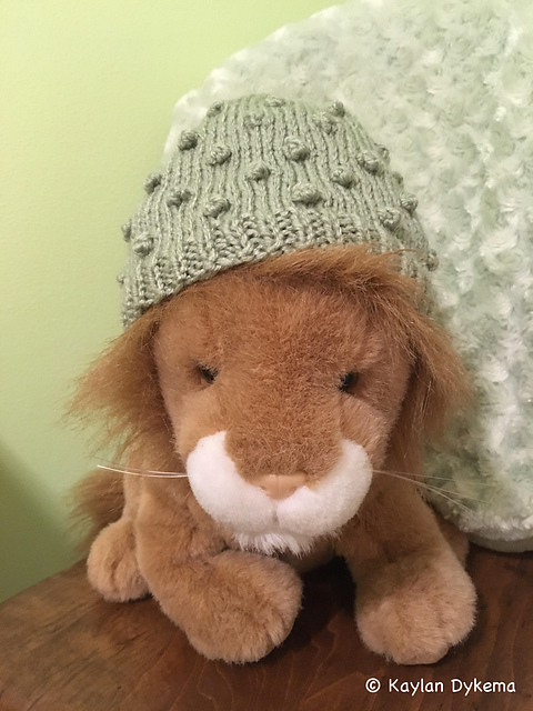 Bobbled Knit Hat