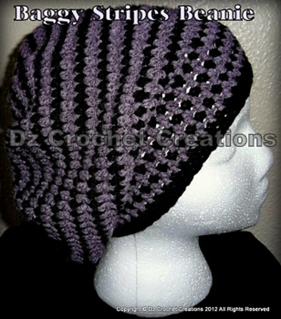Baggy Stripes Beanie