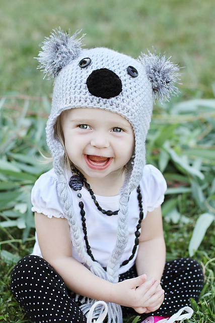 Koala Earflap Beanie