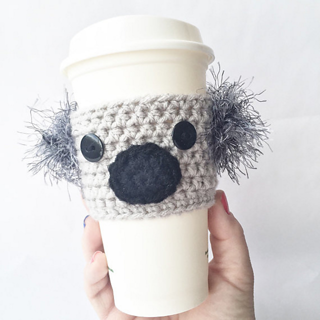 Koala Coffee Cozy