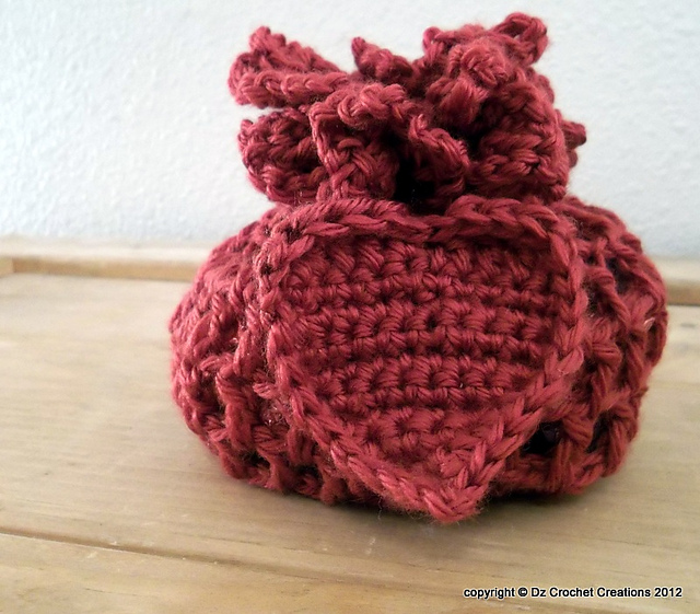 Drawstring Heart Candy Bag